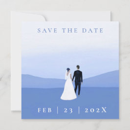Couple Foto Save the Date Card