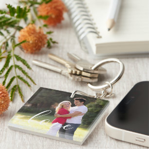 Couple Foto Schlüsselanhänger