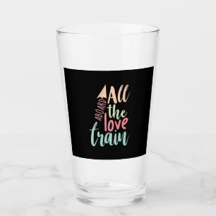 Couple-Geschenk Die gesamte Liebe Zug Glas