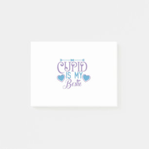Couple Gift Cupid ist mein Bestie Post-it Klebezettel