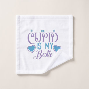 Couple Gift Cupid ist mein Bestie Waschlappen