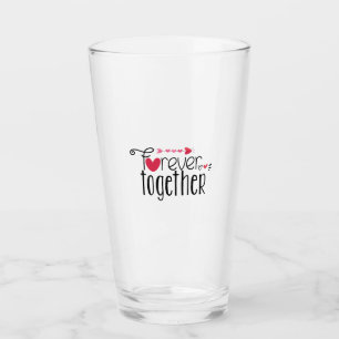 Couple Gift Forever Together Glas