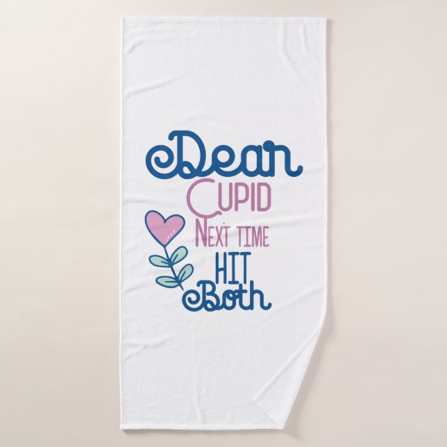 Couple Gift nächstes Mal treffen beide Badehandtuch (Badehandtuch)