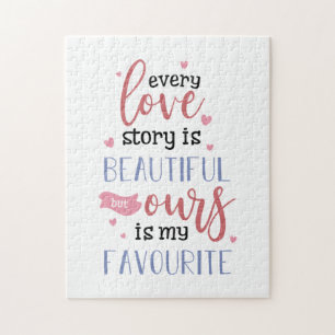 Couple Gift Our Love Story Is My Favourite Puzzle