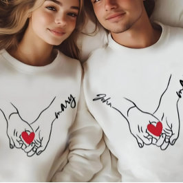 Couple Holding Hands Love Women's T-shirt