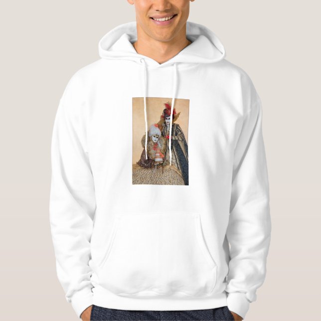 Couple in Carnival Costume, Venedig Hoodie (Vorderseite)