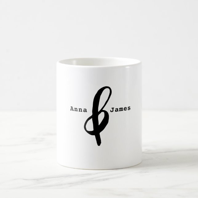 Couple Jumbo Ampersand Tasse (Mittel)