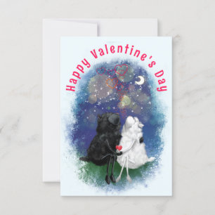 Couple Lambs Liebe Valentine's Day Card - Funny Karte