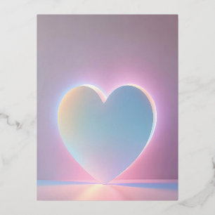 Couple Liebe Romantische Sunset Silhouette Beautif Folien Feiertagspostkarte