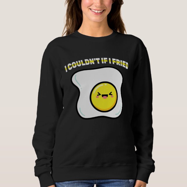 Couple Matching  Egg  Bacon  Breakfast  2 of 2  Co Sweatshirt (Vorderseite)