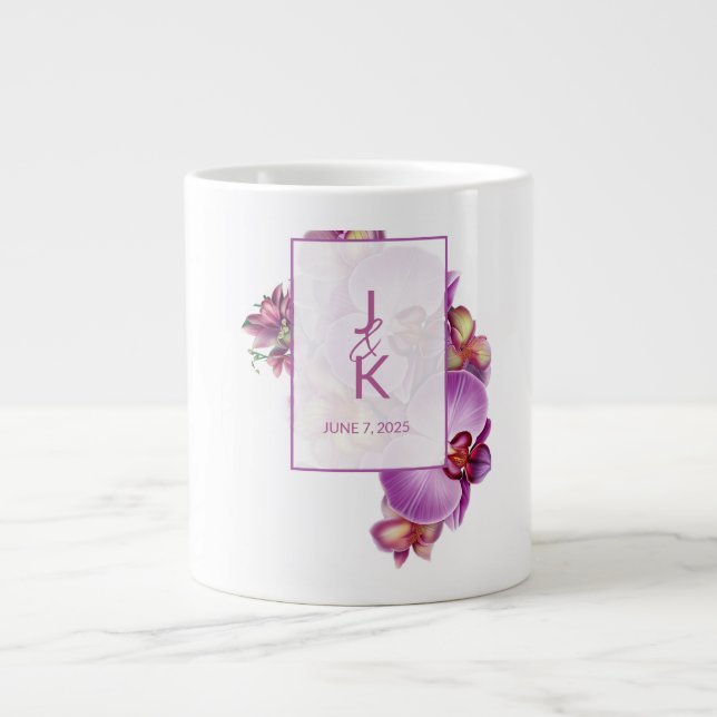 Couple Monogram Specialty Tasse (Vorderseite)