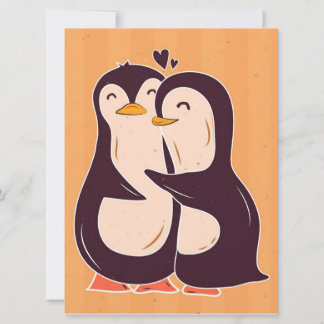 Couple Penguin | Pinguin Lover Niedliche Ehefrau V