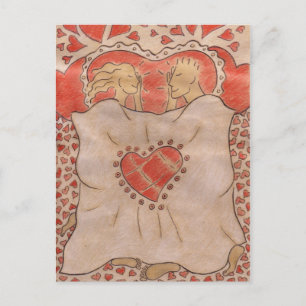 Couple Postkarte