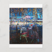 Couple Riding a White Horse, Wassily Kandinsky