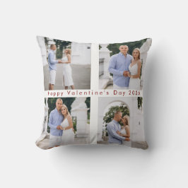 Couple Romantic Moments Customizable Valentine  Kissen