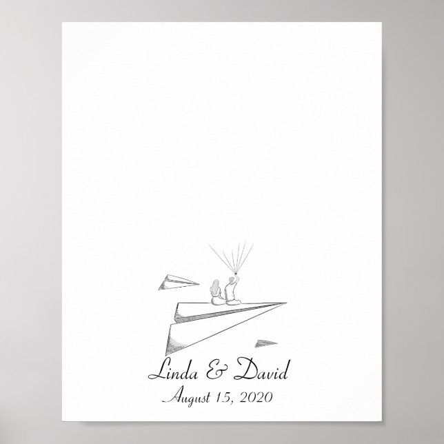 Couple-Sitzplätze auf Papierhandbuchbuchpos mit Fi Poster (Vorne)