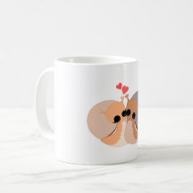 Couple Snail Tasse