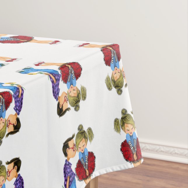 Couple Tablecloth - Liebe Tischdecke (Beispiel)