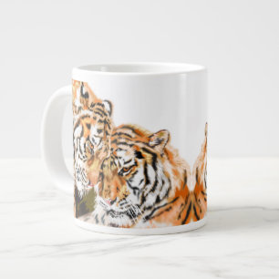 Couple Tiger Coffee Tasse