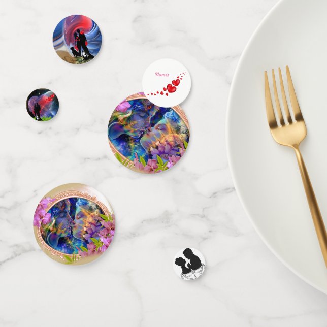 Couple Valentine Konfetti (Gruppe)