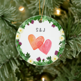 Couple's First Christmas Together - ein neues Gesc Keramik Ornament