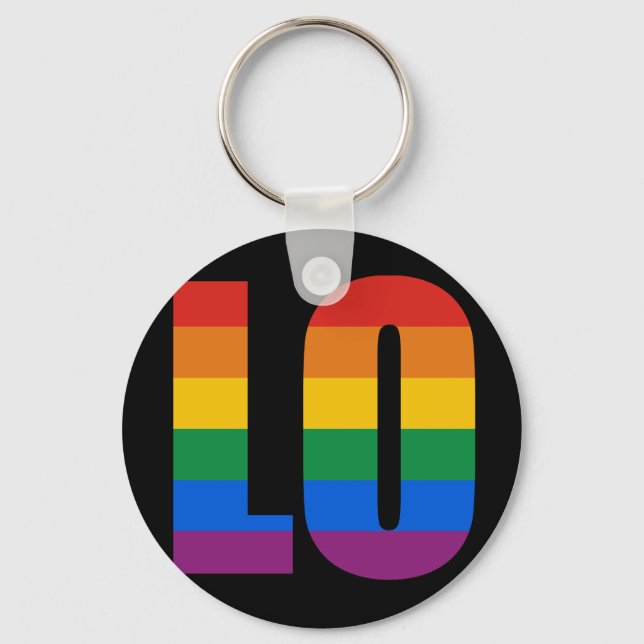 COUPLES LIEBE LETTERS - LO SCHLÜSSELANHÄNGER (Vorderseite)