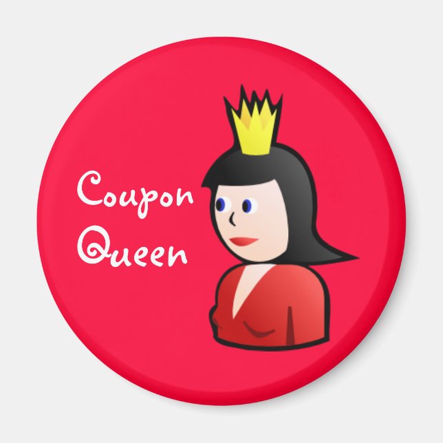 Coupon Queen Magnet (Vorne)