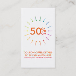 Coupon rainbowBurst