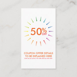 Coupon rainbowBurst