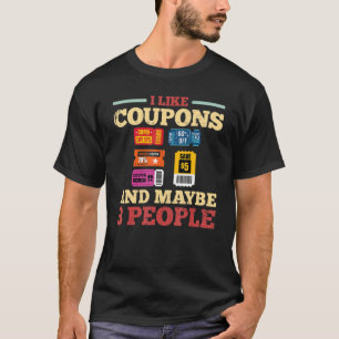 Couponcoupting Anfänger Codes Organisator Couponer T-Shirt
