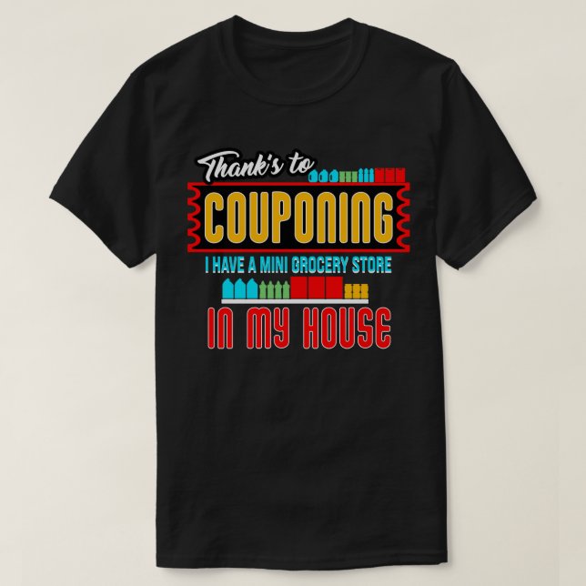 Couponing T-Shirt (Design vorne)
