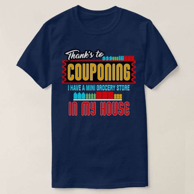 Couponing T-Shirt (Design vorne)
