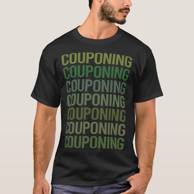 Couponkupon für grünen Text T-Shirt (Vorderseite)