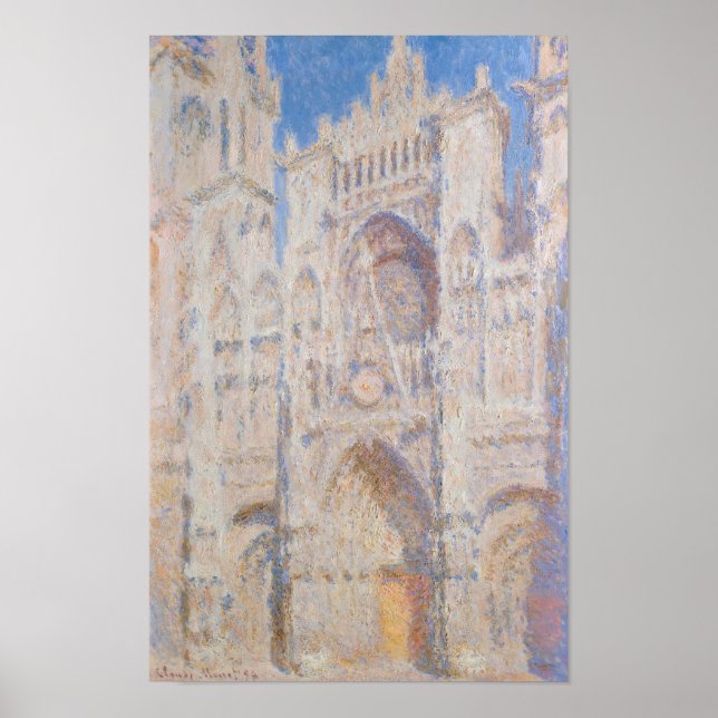 Cour d'Albane (1892) Claude Monet Kunstkunst Poster (Vorne)