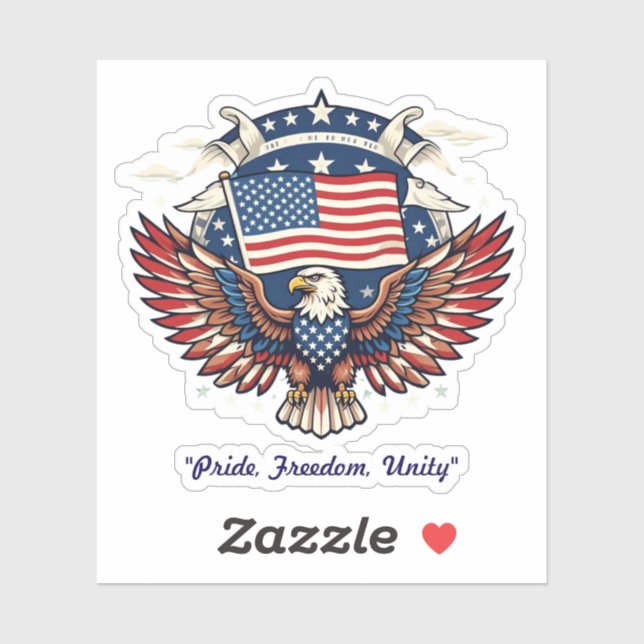 "Courage and Valor" Aufkleber (Blatt)