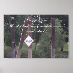 Courage Defined Poster