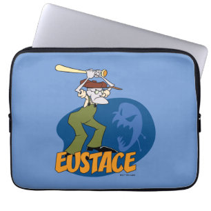 Courage des feigen Hundes   Eustace Graphic Laptopschutzhülle