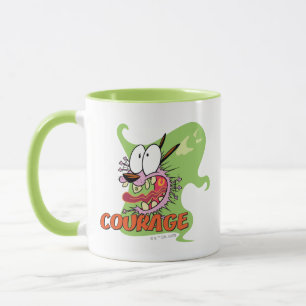 Courage des feigen Hundes   Ghost Graphic Tasse