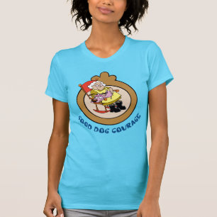 Courage des feigen Hundes Guter Hundehaufen T-Shirt
