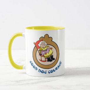 Courage des feigen Hundes   Guter Hundehaufen Tasse