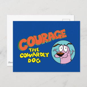 Courage des feigen Hundes   Logo anzeigen Postkarte