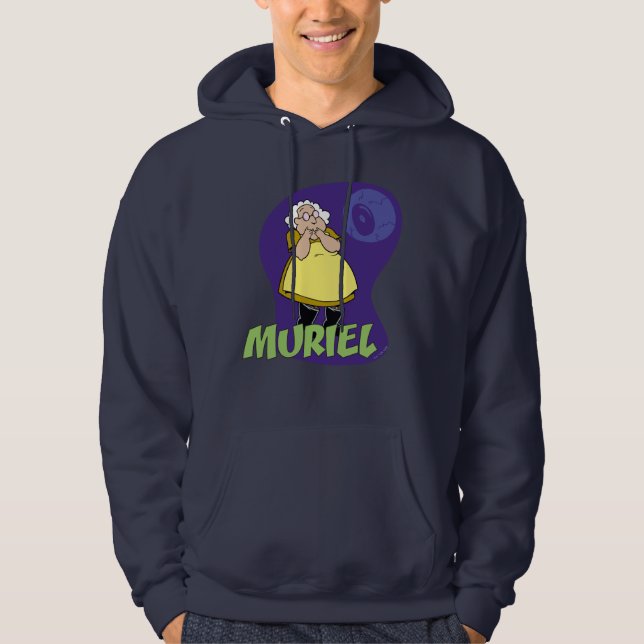 Courage des feigen Hundes | Muriel Graphic Hoodie (Vorderseite)