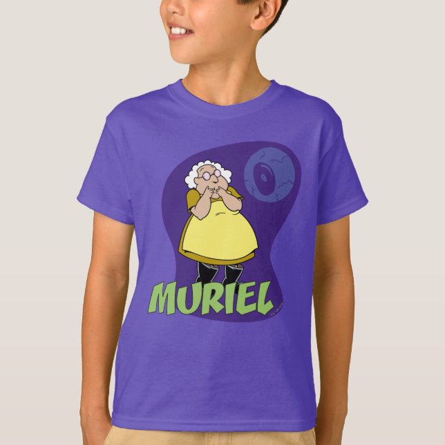 Courage des feigen Hundes | Muriel Graphic T-Shirt (Vorderseite)