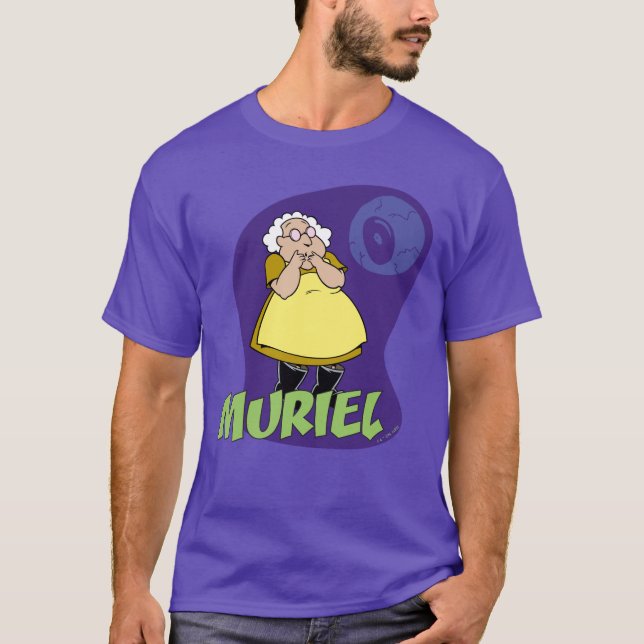 Courage des feigen Hundes | Muriel Graphic T-Shirt (Vorderseite)
