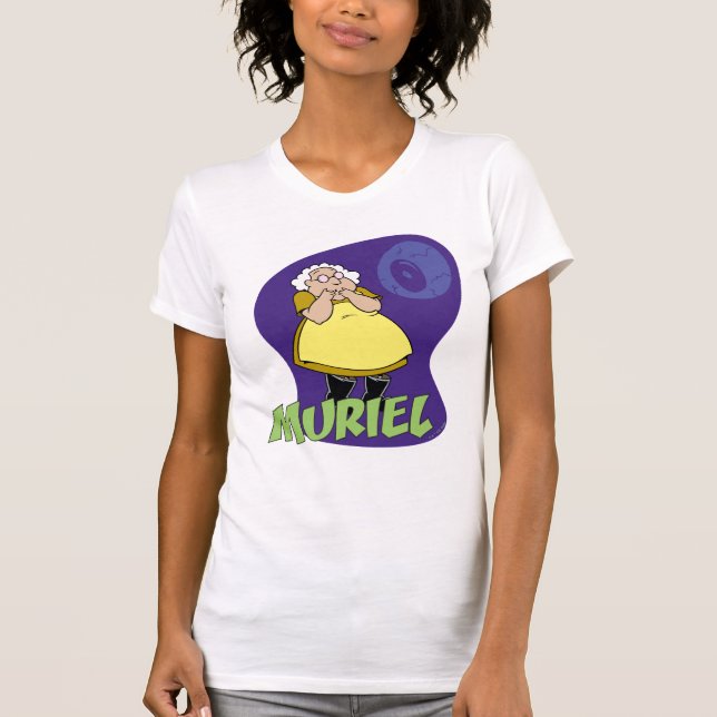 Courage des feigen Hundes | Muriel Graphic T-Shirt (Vorderseite)