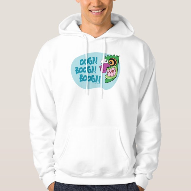 Courage des feigen Hundes | Ooga Booga Booga! Hoodie (Vorderseite)