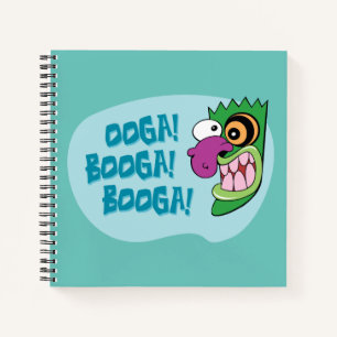 Courage des feigen Hundes   Ooga Booga Booga! Notizbuch