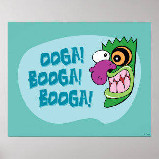 Courage des feigen Hundes | Ooga Booga Booga! Poster