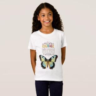 Courage Findest Widerstandskraft: Design der Butte T-Shirt