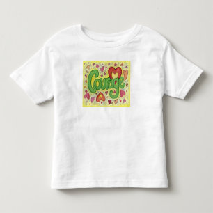 Courage Heart Word Art Custom T - Shirt